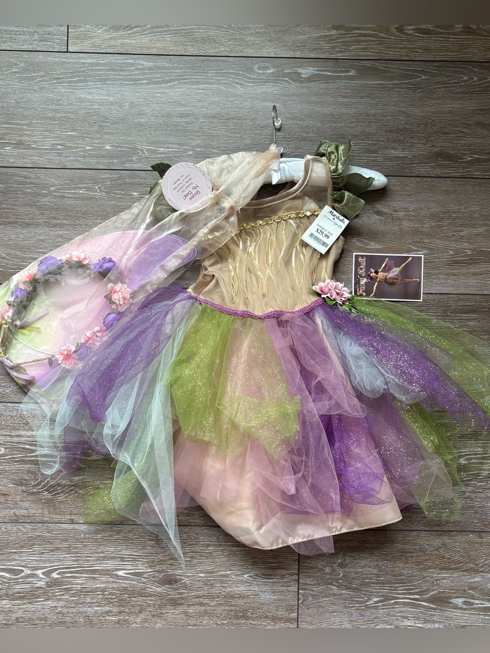 Fairy Tutu Costume Dress and Wings